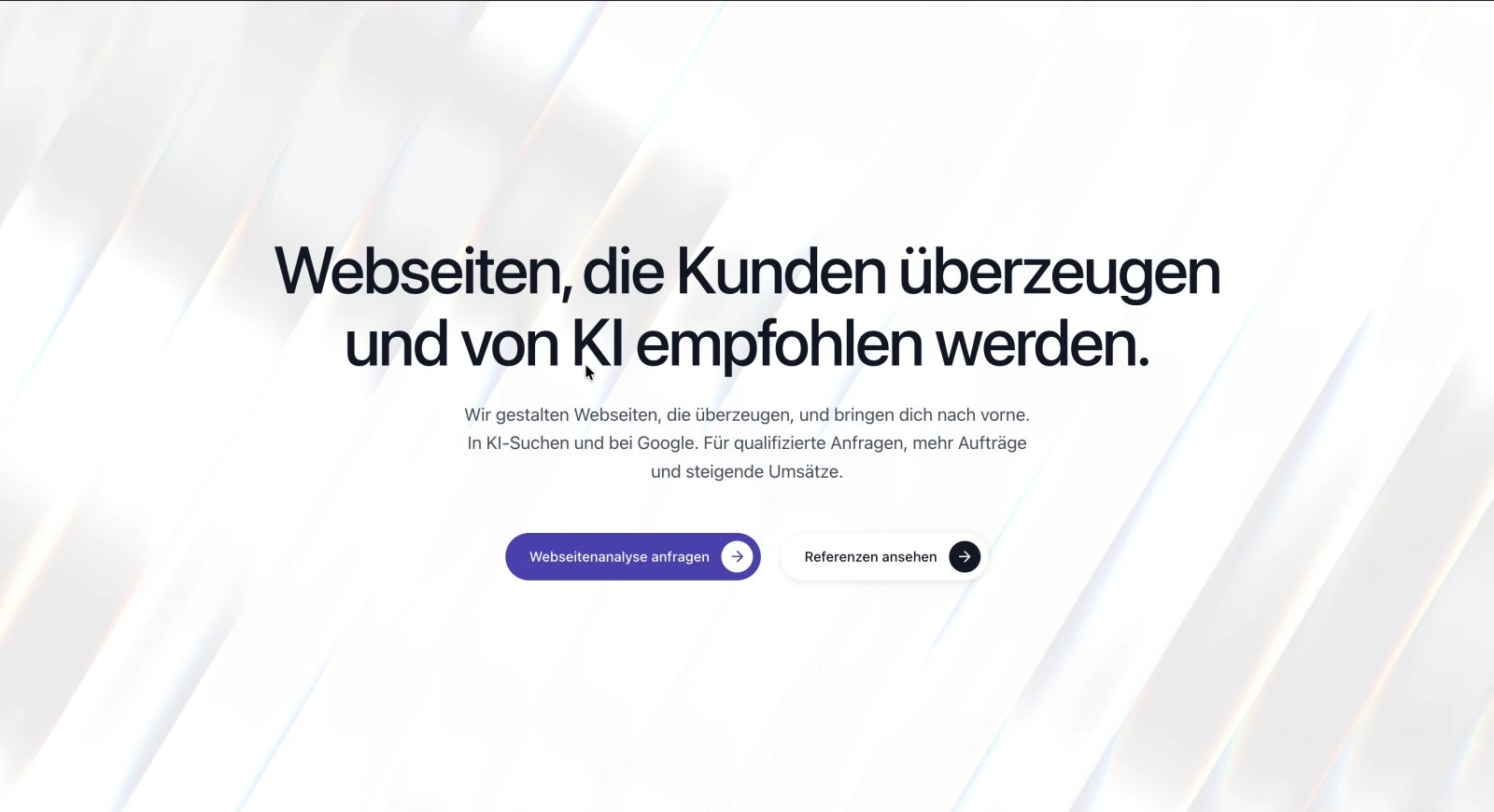 Das neue LiraTech-Website-Konzept: Hero aus der bereitgestellten Bildschirmaufnahme.